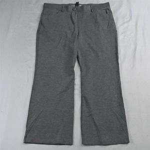 Tapata XL x 29" Gray Ponte Pull On Bootcut Dress‎ Pant Yoga Womens Pants